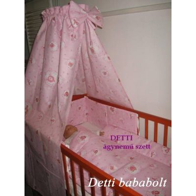 Tündérke unikornissal - Babaágynemű garnitúra 4 részes