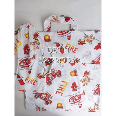 Tűzoltó kutya - Ovis füles zsák és tornazsák