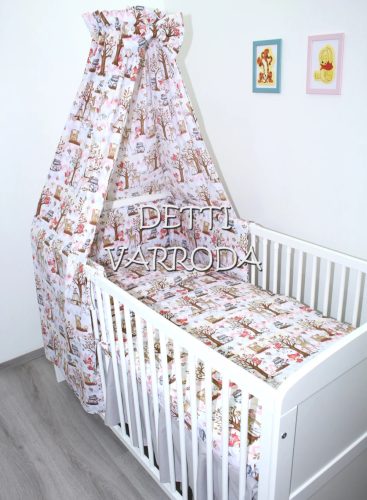 Sátras őzike - Babaágynemű garnitúrák 4 részes