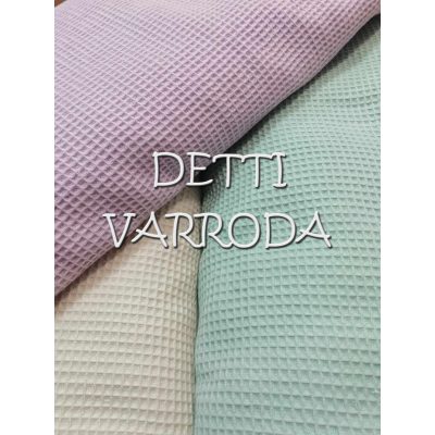  Fonott rácsvédő Waffle Tricolor - Világos lila 21, Menta 13 , Világos drapp 3 / 180 cm 