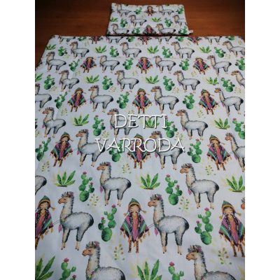   Indián lány lámával - Ovis ágyneműhuzat vagy Ovis ágynemű garnitúra