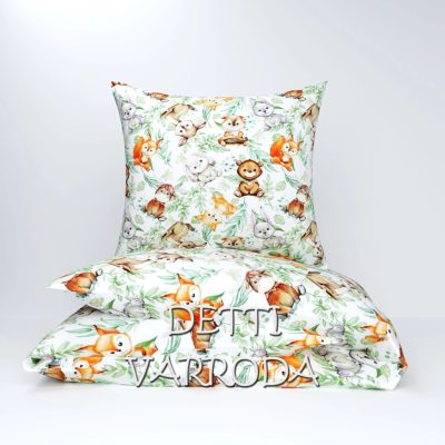   Erdei állatkák levélen - Ovis ágyneműhuzat vagy Ovis ágynemű garnitúra