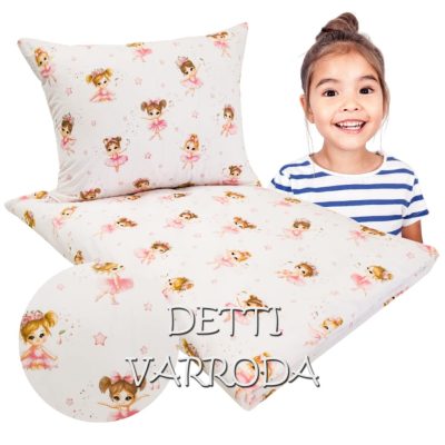   Balerinák / rózsaszín - Ovis ágyneműhuzat vagy Ovis ágynemű garnitúra