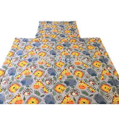   Bagoly - elefánt - zsiráf - oroszlán - Ovis ágyneműhuzat vagy Ovis ágynemű garnitúra