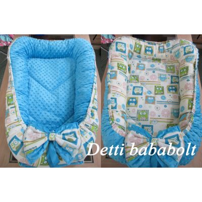 Bagoly kockában - Minky Babafészek