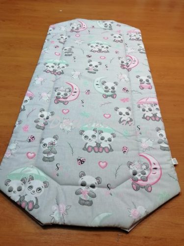 Panda macik - Ovis bélelt derékalj fektetőre