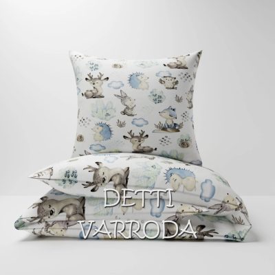   Farkas, sündisznó, őzike és csiga - Ovis ágyneműhuzat vagy Ovis ágynemű garnitúra