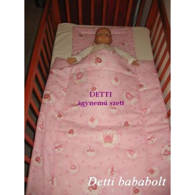 Tündérke unikornissal - Babaágynemű garnitúra 2 részes