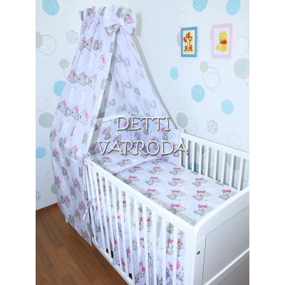 Girl macik - Babaágynemű garnitúrák 4 részes