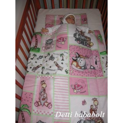 Szafari - Babaágynemű garnitúra 2 részes