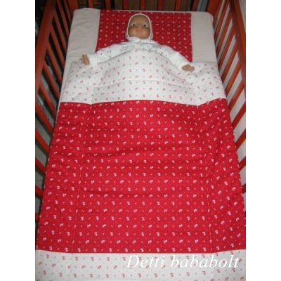 Apró virágos - Babaágynemű garnitúra 2 részes