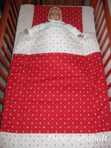 Apró virágos - Babaágynemű garnitúra 2 részes