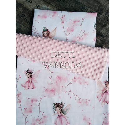   Tündérkés - Minky babaágyneműk 2 részes (Paplan és párna)