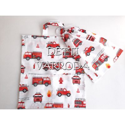 Tűzoltóság - Ovis füles zsák és tornazsák