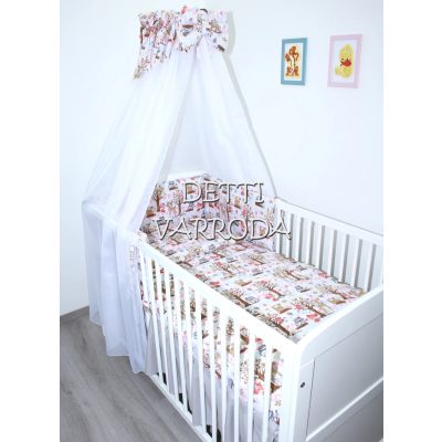 Sátras őzike - Babaágynemű garnitúrák 4 részes