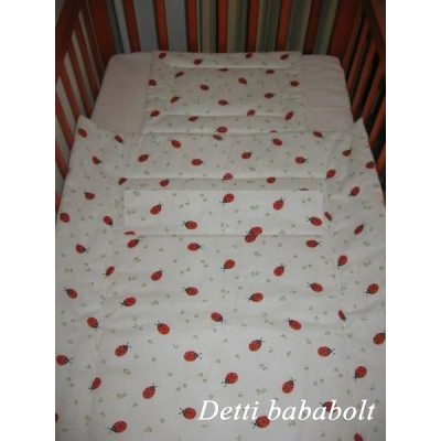Katicabogaras - Babaágynemű garnitúra 2 részes